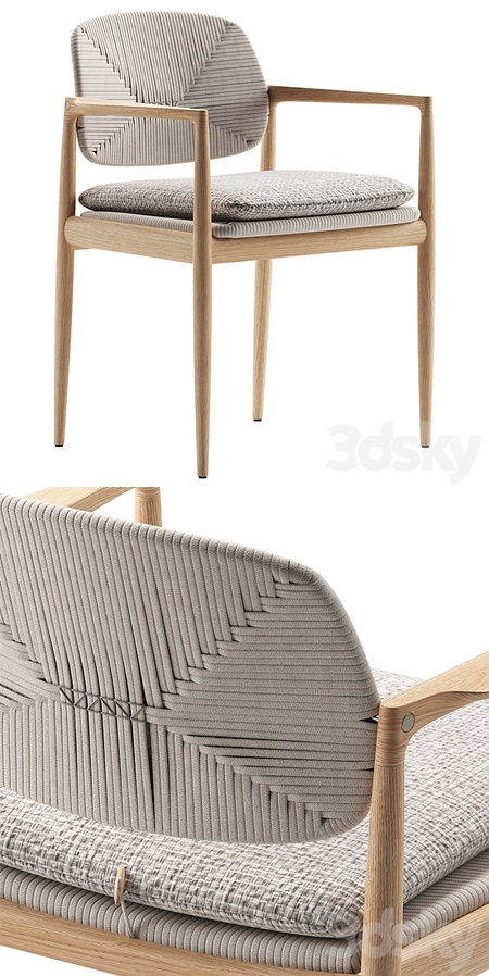 Yoko Outdoor Chair / Minotti