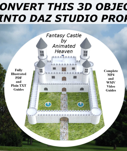 3D Conversion Fantasy Castle