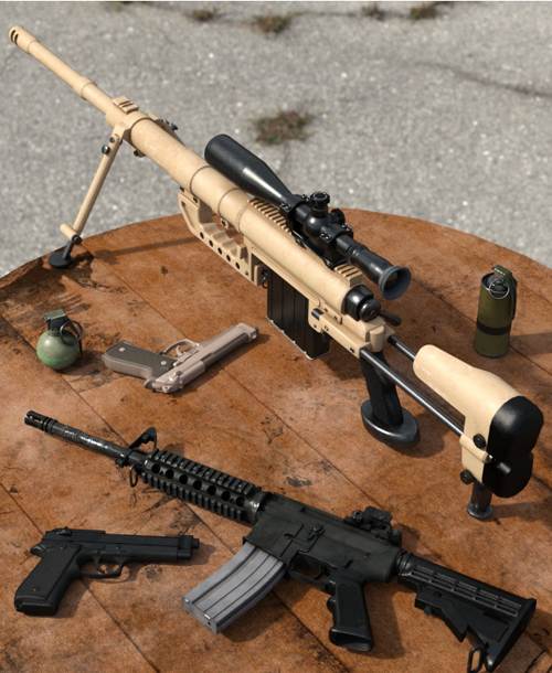 Army Weapons 02
