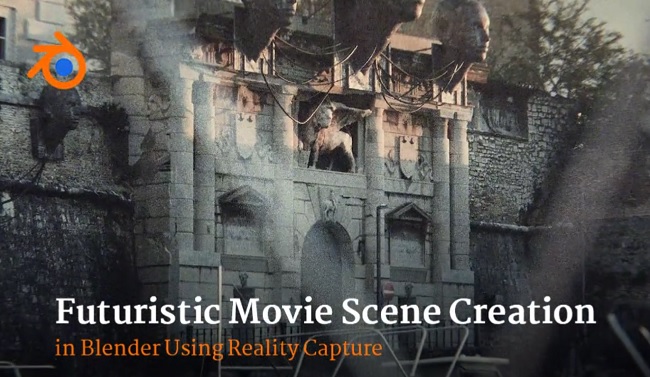 Wingfox - Futuristic Movie Scene Creation in Blender Using Reality Capture (2023) with Sime Bugarija