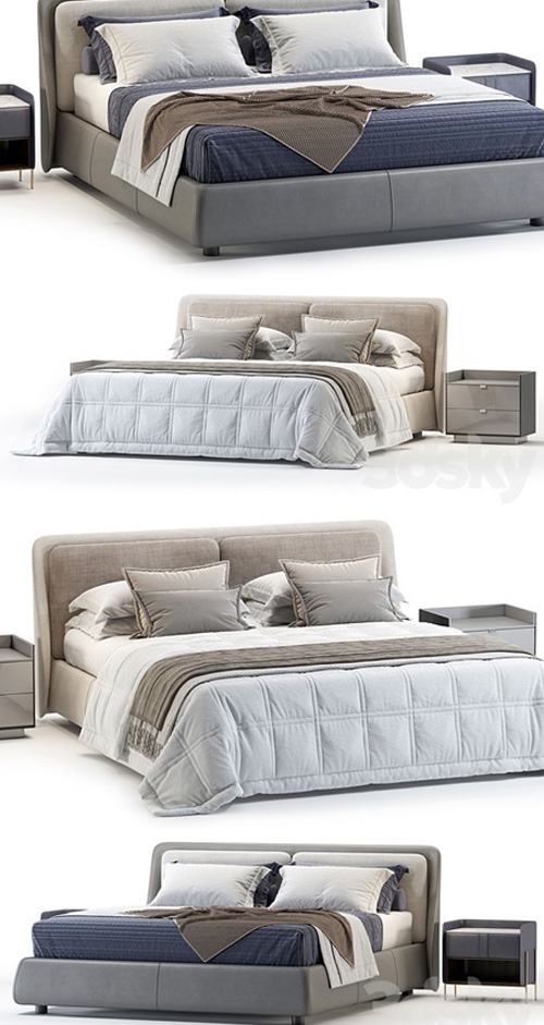 Ditreitalia Bend Bed