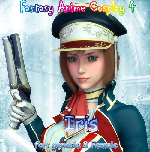 Fantasy anime cosplay 4 _ Iris for G8F