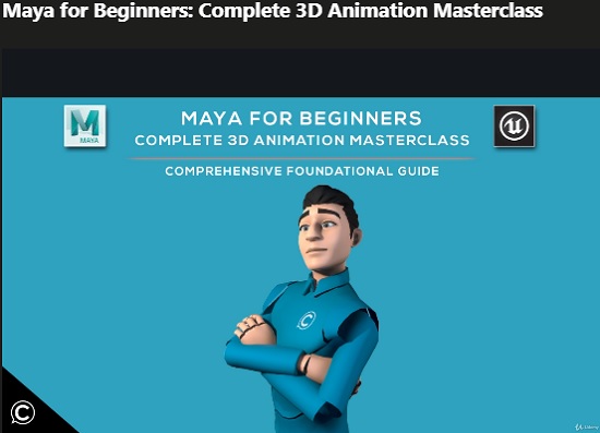 Udemy - Maya for Beginners: Complete 3D Animation Masterclass 2023
