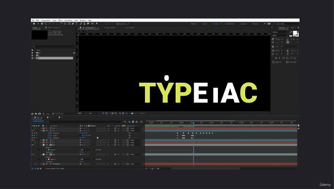 Udemy- Creating Typeface Animation in After Effects