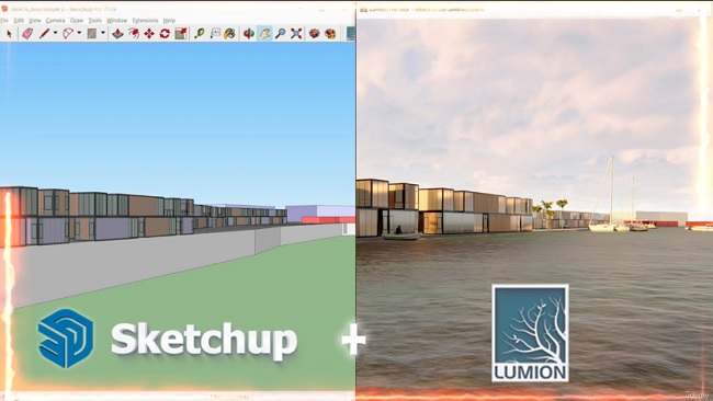 Udemy - SKETCHUP & LUMION. Model and render with the best combo ever