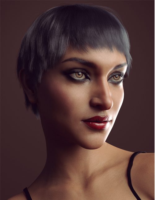 dForce Veronna Hair for Genesis 8 Female(s)