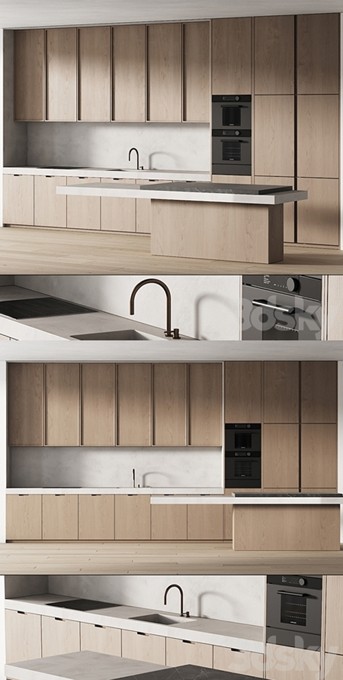 242 modern kitchen 15 minimal modern kitchen with island 06
