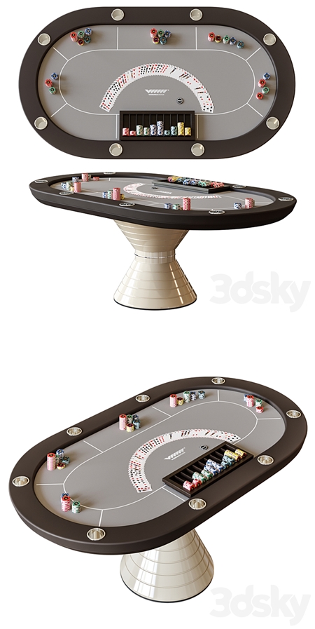 Vismara design poker table