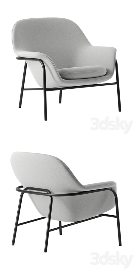 Drape Lounge Chair by Normann Copenhagen