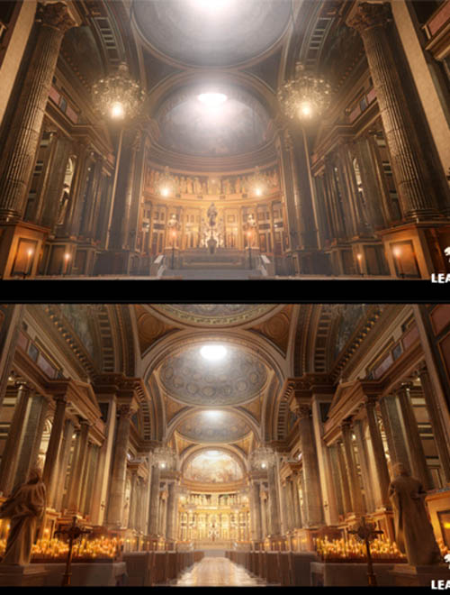 Church/ Cathedral Interior Environment