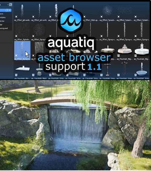 Water Library Aquatiq Water Addon Water+Fountains