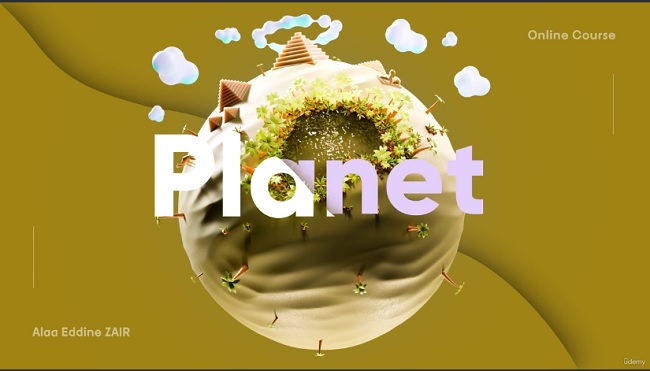 Udemy - Blender for Intermediate - Your First Miniature Planet