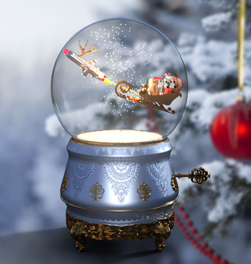 LBLC Christmas Wishes Globe