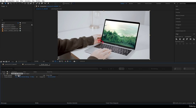 Udemy - Adobe After Effects Essentials VFX Training Course