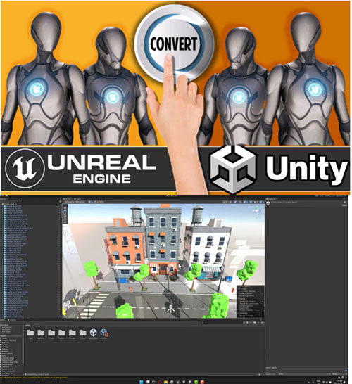 Exporter for Unreal to Unity 2023