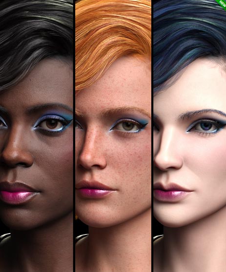 CC Character Kit: Classy Cosmetics MR for Genesis 9