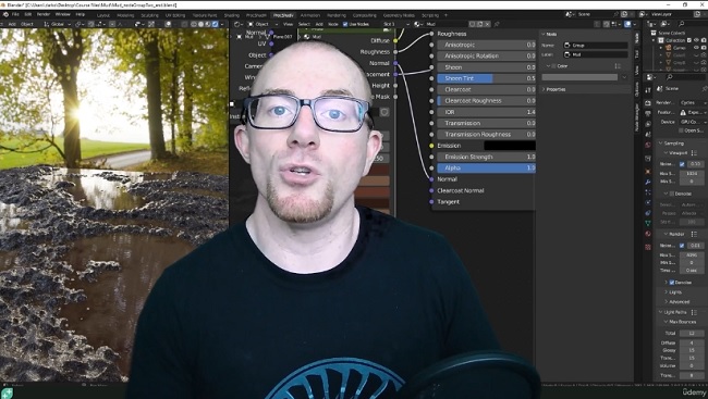 Udemy - Blender Material Nodes Mastery: Create Spectacular Textures