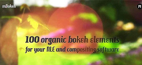 MotionVFX MBokeh 100 Organic 2K Bokeh Elements - H264 Compressed