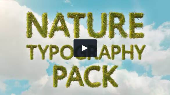 Videohive - Nature Typeface - 46524814
