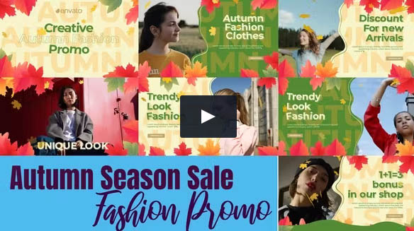 Videohive - Autumn Fashion Sale - Fall Season Promo - 47654749