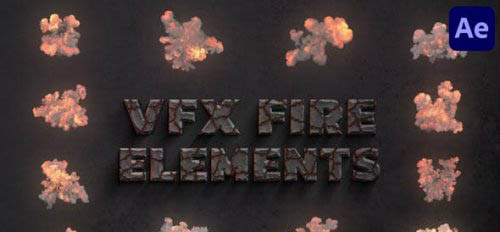 Videohive - VFX Fire Elements for After Effects - 47638727