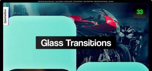 Videohive - Glass Transitions - 47614513