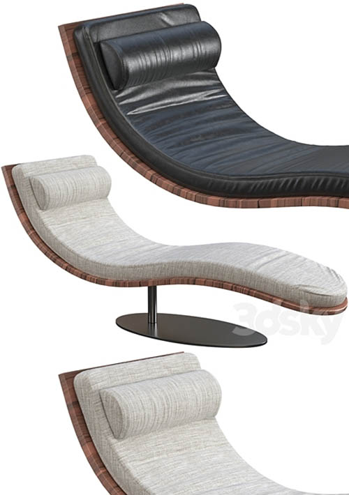 Chaise longue Oliver B. Balzo