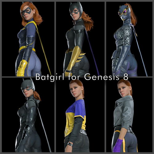 Gotham Knights Batgirl for Genesis 8 Female [FREE]