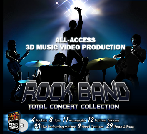 !Reallusion !ROCK BAND TOTAL CONCERT COLLECTION **Added link**
