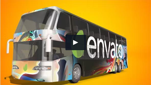Videohive - Bus Mock Up - 23116602