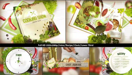 Videohive - Cooking TV Show Pack | Journal - 22751769