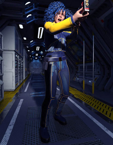Ensign Outfit for Genesis 9