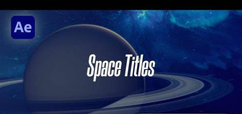 Videohive - Space Titles - 47997346