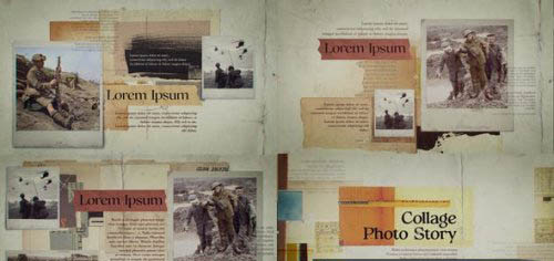 Videohive - Collage Photo History - 47935074