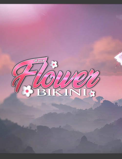 dForce Flower Bikini G8F