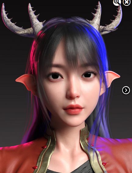 Satomi HD for Genesis 8.1 Female