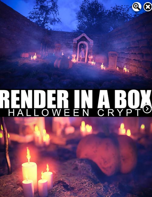 Render In A Box - Halloween Crypt