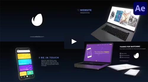 Videohive - Website Presentation for After Effects - 48087396