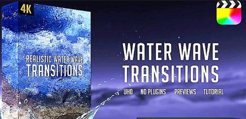 Videohive - Water Wave Transitions 47959184