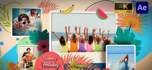 Videohive - Summer Holiday Photo Slideshow - 48202250