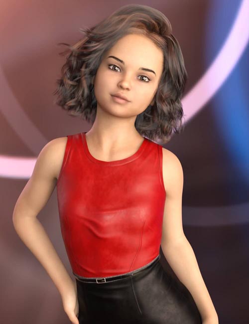 Claire Teen For Genesis 8 Female