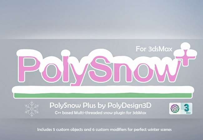PolySnow Plus 1.03 for 3dsMax upto 2024