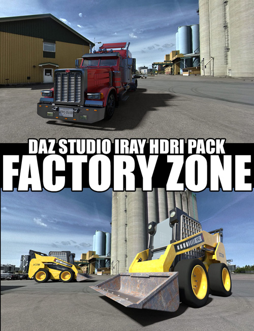 Factory Zone - DAZ Studio Iray HDRI Pack
