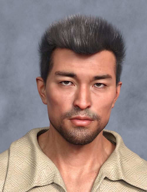 Wilson Hair for Genesis 8 and 8.1 Male