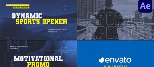 Videohive - Dynamic Sports Opener for After Effects - 48378013