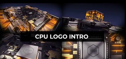 Videohive - CPU Logo Intro - 48334360
