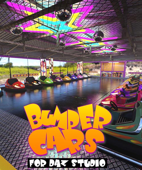 Bumper Cars for Daz Studio