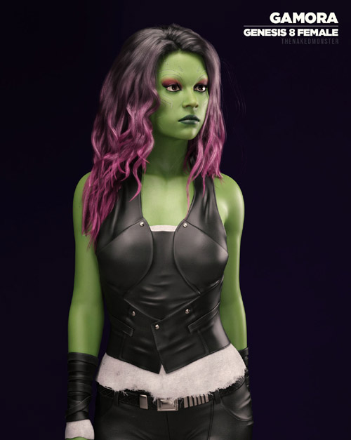 Gamora MCU For Genesis 8 Female