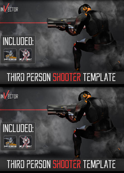 UNITY Invector Third Person Controller - Shooter Template V 2.6.3