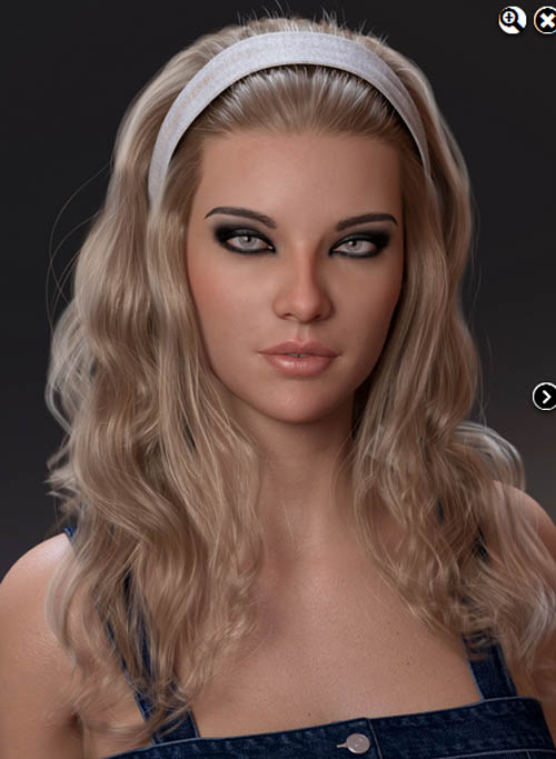 2021-11 Hair for Genesis 8 and 8.1 Females